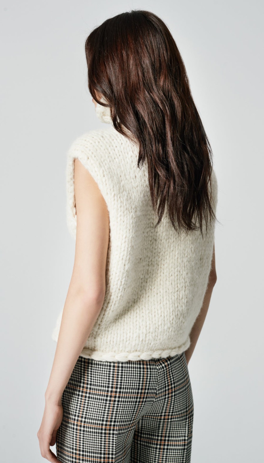 Sweaters ShopSmythe | Handknit Sleeveless Turtleneck