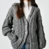 Sweaters ShopSmythe | Handknit Cableknit Cardigan