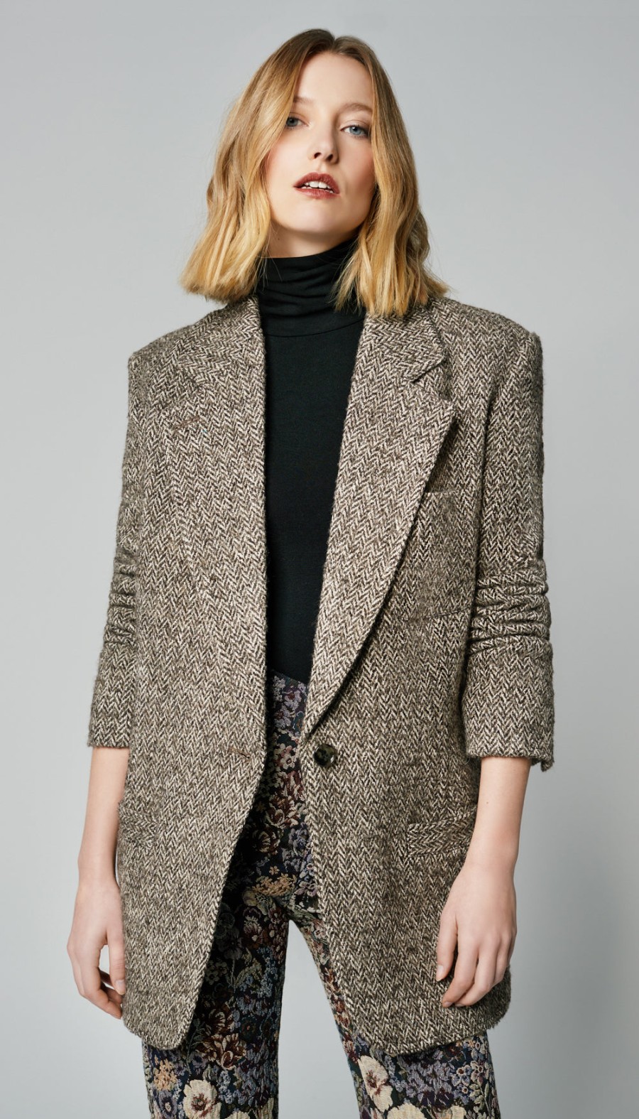 Blazers ShopSmythe | Oversized Notched Lapel Blazer