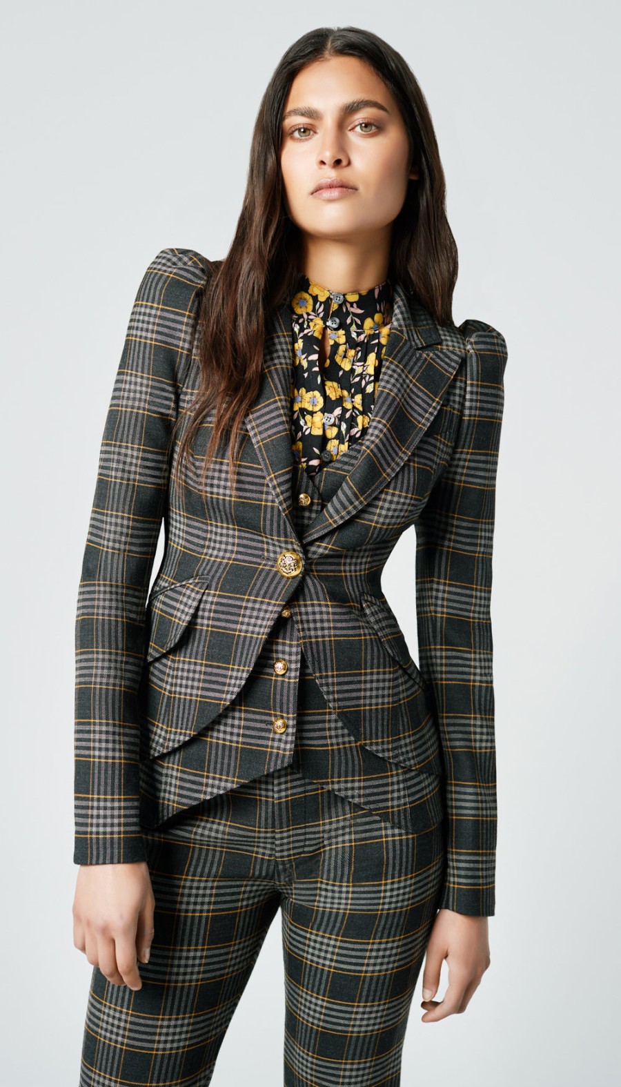 Blazers ShopSmythe | Pouf Sleeve One Button Blazer