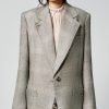 Blazers ShopSmythe | Oversized Notched Lapel Blazer