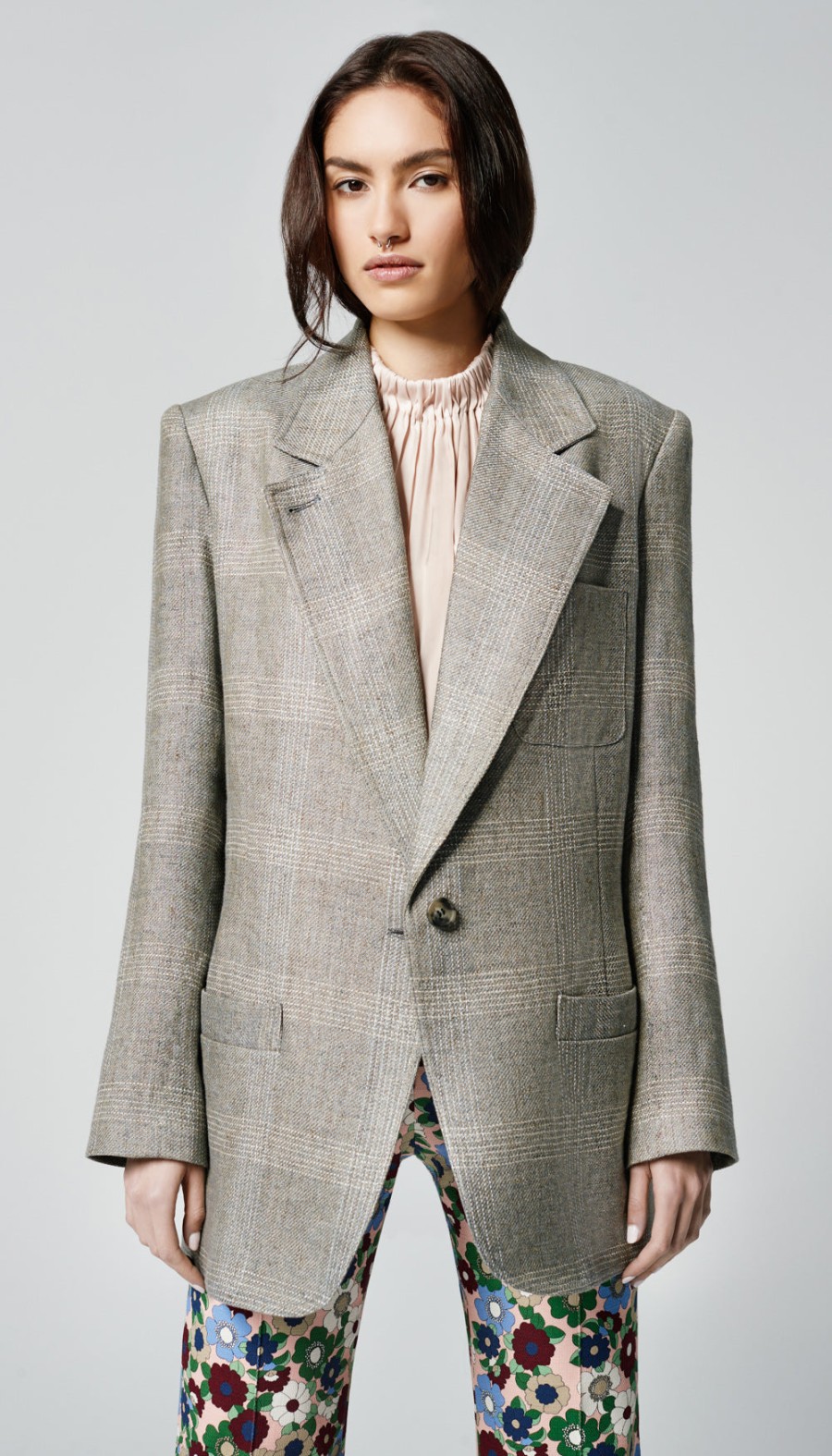 Blazers ShopSmythe | Oversized Notched Lapel Blazer