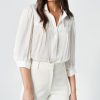 Tops ShopSmythe | Shirred Pocket Blouse