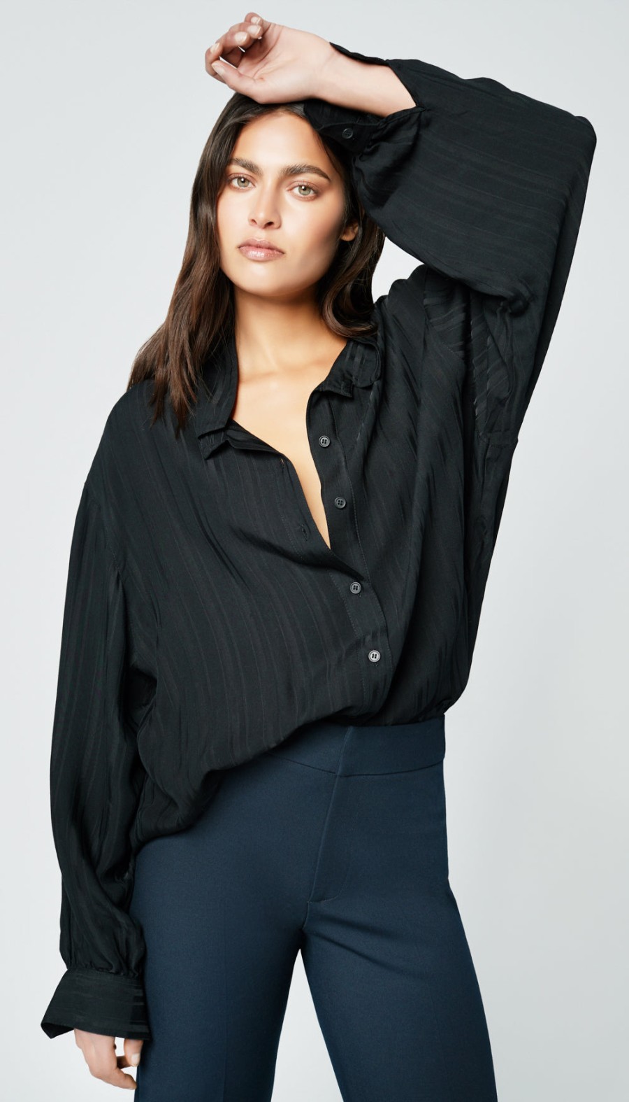 Tops ShopSmythe | Fluid Drop Shoulder Blouse