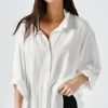 Tops ShopSmythe | Fluid Drop Shoulder Blouse