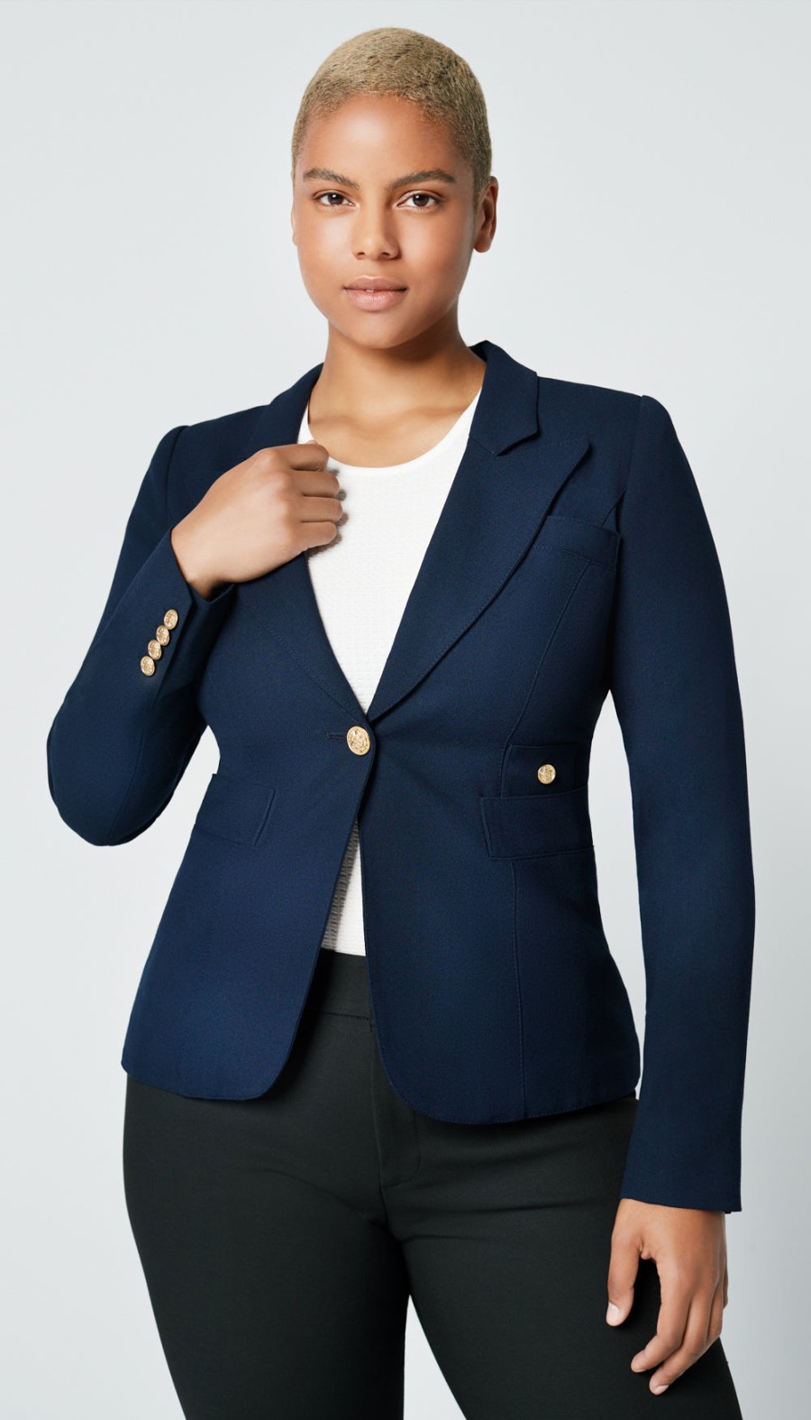 Duchess & Wrap Blazers ShopSmythe | Duchess Blazer Navy