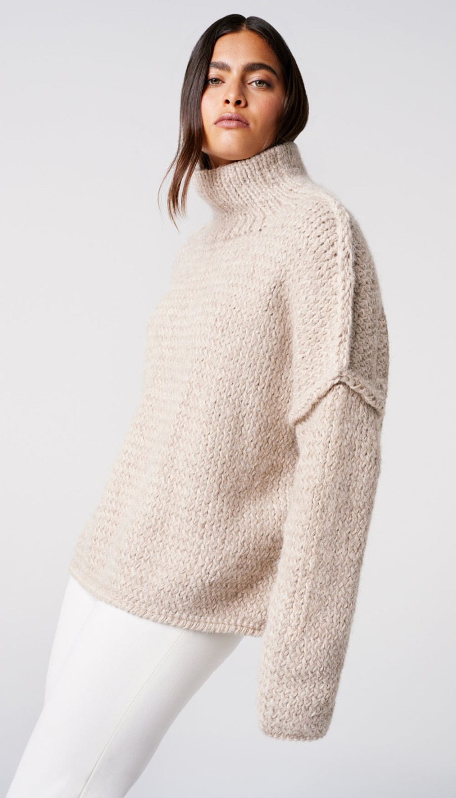 Sweaters ShopSmythe | Reverse Seam Turtleneck Sweater